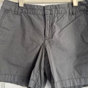 Loft Grey Chino Shorts SZ 8